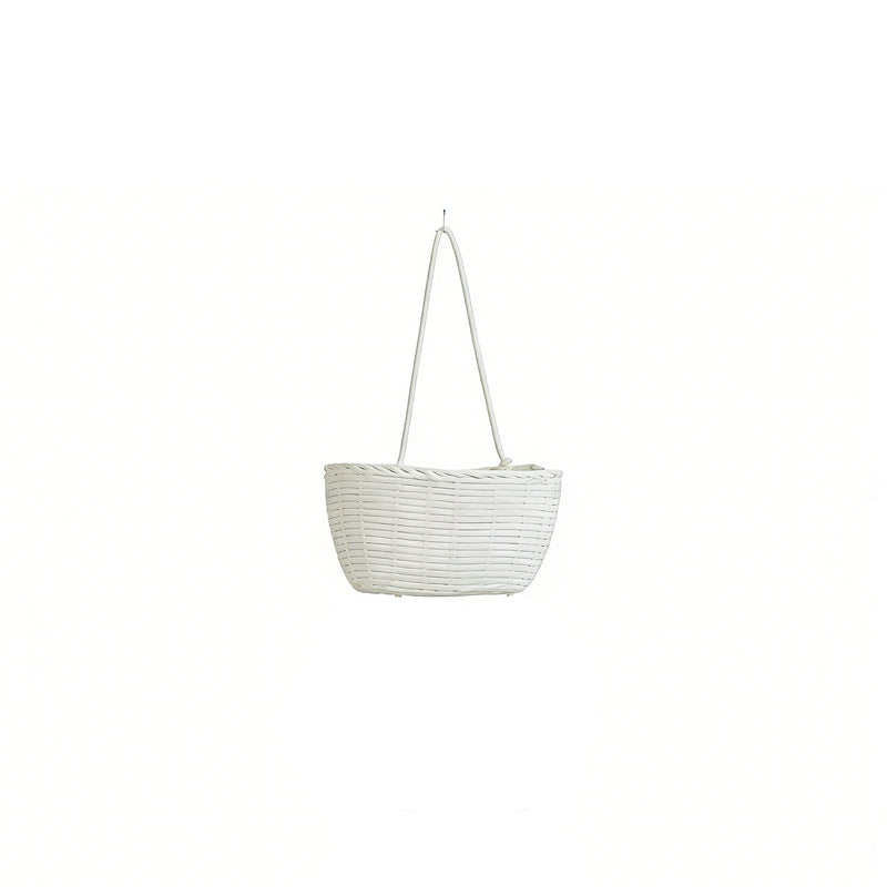 🧺🌿 3-lags væghængt opbevaring – Boho reb og pladsbesparende – Organiser med stil