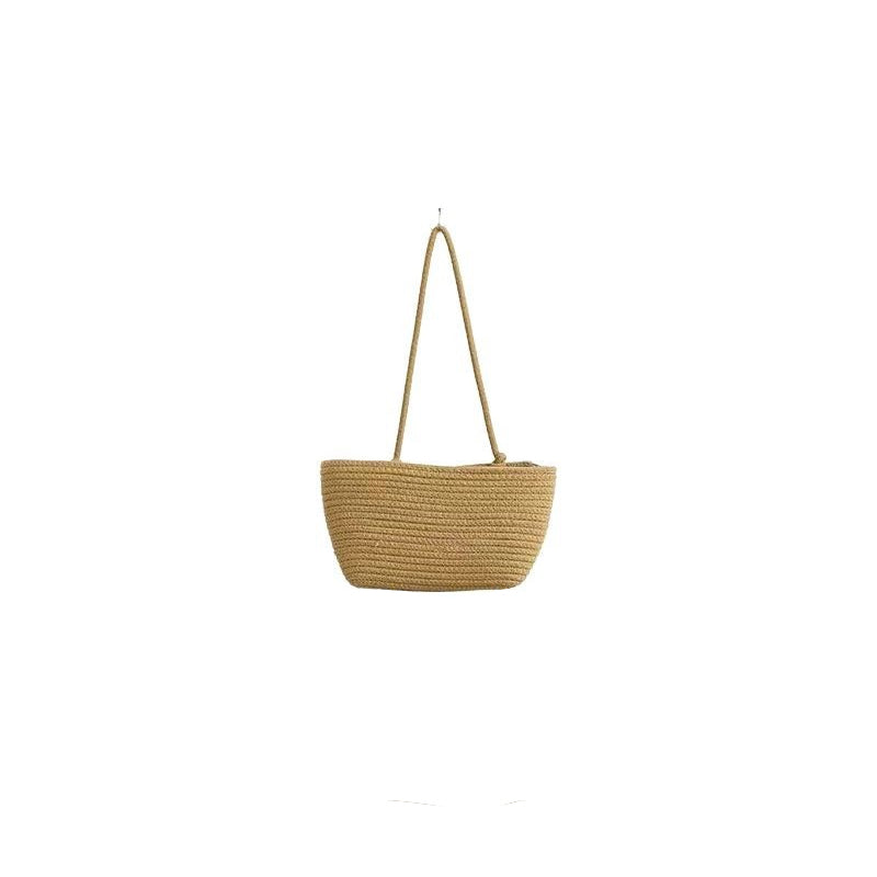 🧺🌿 3-lags væghængt opbevaring – Boho reb og pladsbesparende – Organiser med stil