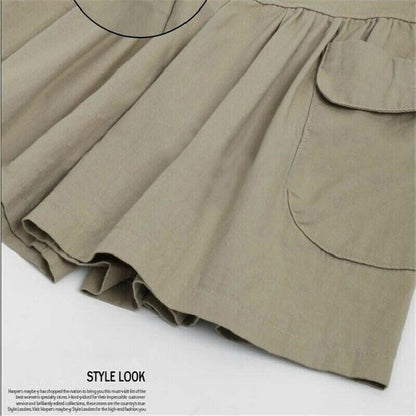 Strand Lediga Shorts Med Elastiskt Midjeband