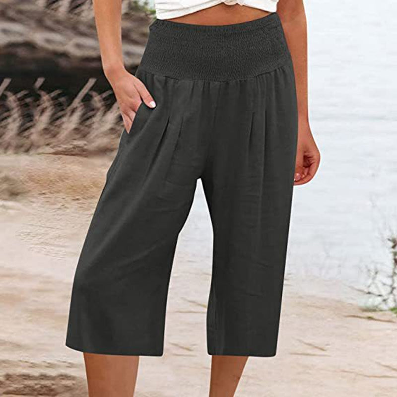 【S-3XL】🍂Dameshorts, lette med elastik i taljen