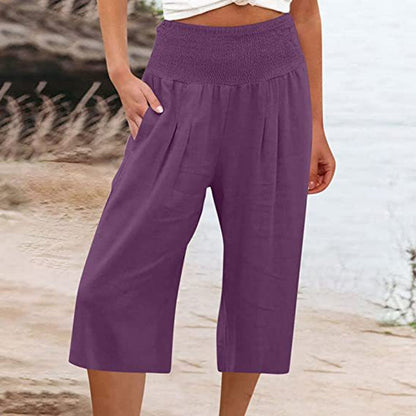【S-3XL】🍂Dameshorts, lette med elastik i taljen