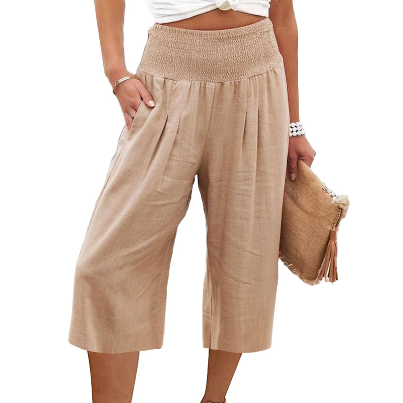 【S-3XL】🍂Dameshorts, lette med elastik i taljen