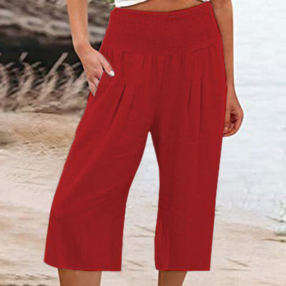 【S-3XL】🍂Dameshorts, lette med elastik i taljen