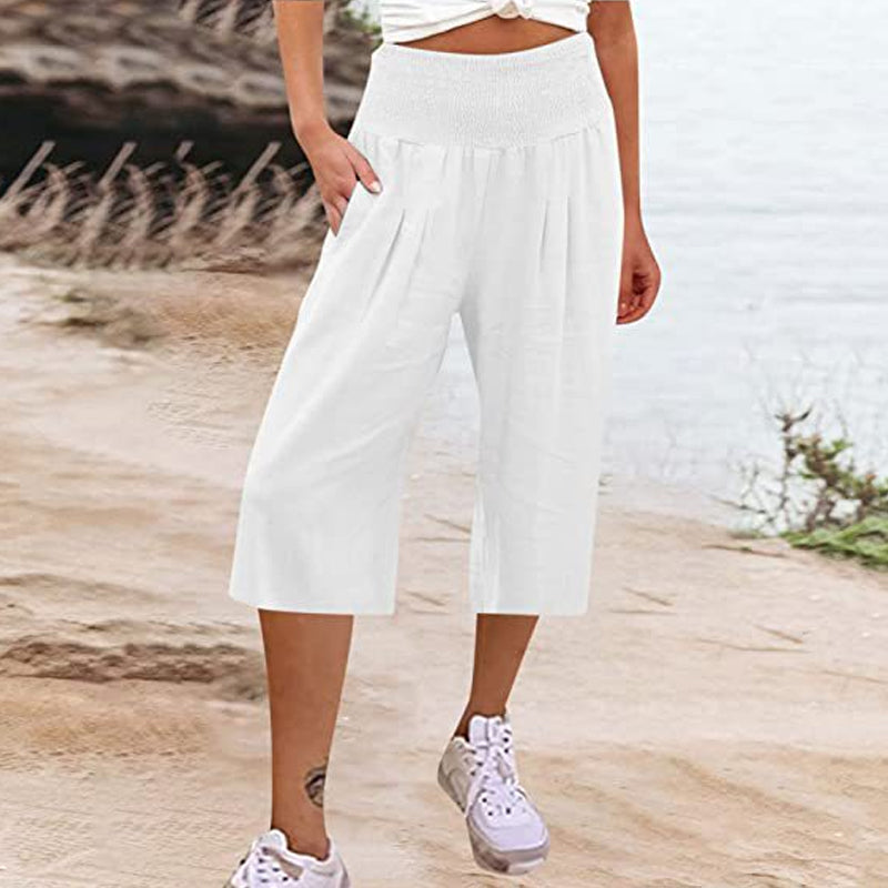 【S-3XL】🍂Dameshorts, lette med elastik i taljen