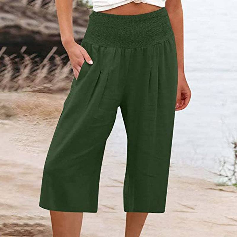 【S-3XL】🍂Dameshorts, lette med elastik i taljen