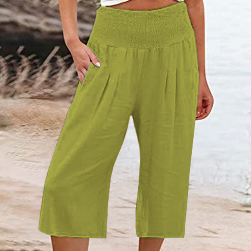 【S-3XL】🍂Dameshorts, lette med elastik i taljen