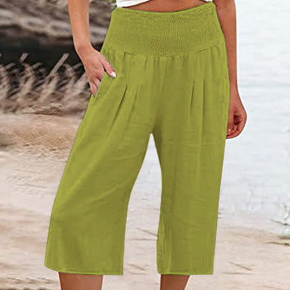 【S-3XL】🍂Dameshorts, lette med elastik i taljen