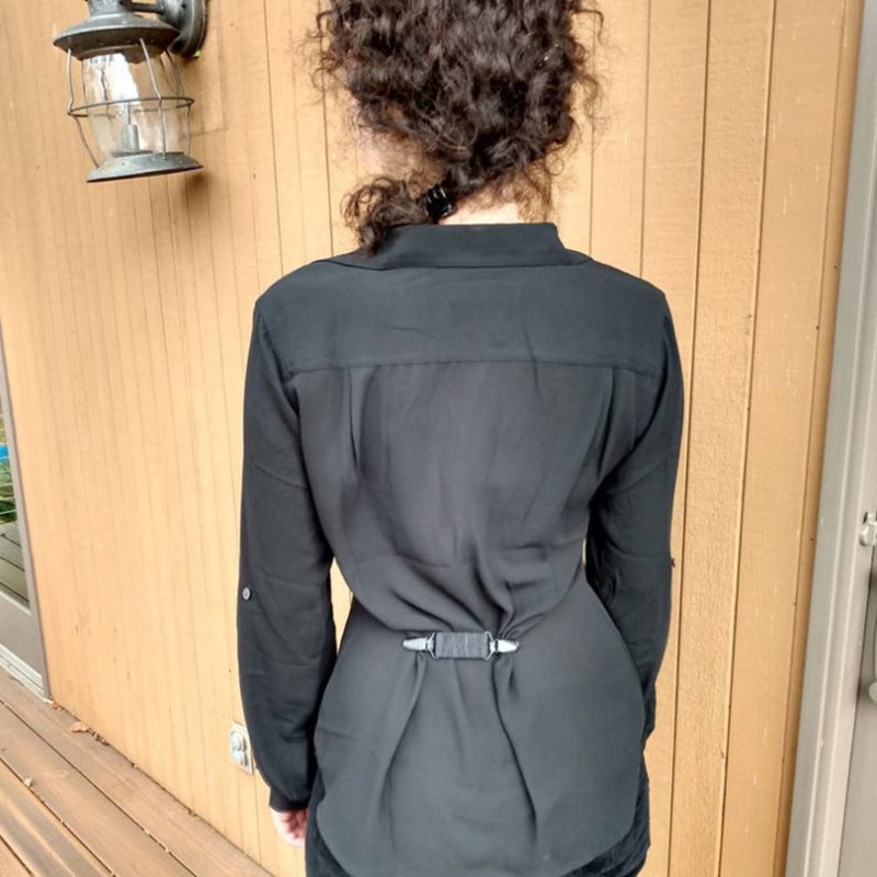 Elastisk klänningsklämma i legering