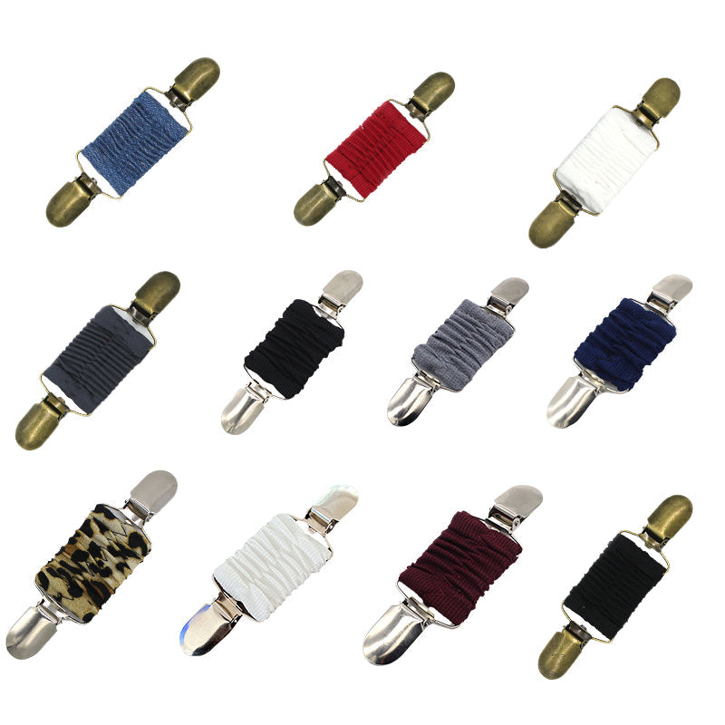 Elastisk klänningsklämma i legering