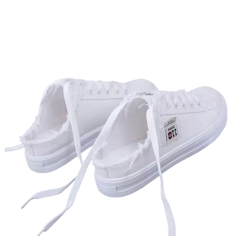 👖 Dame Denim Mule Sneakers – Slip-on design, komfortabel sål og perfekte til et afslappet, trendy sommerlook ☀️