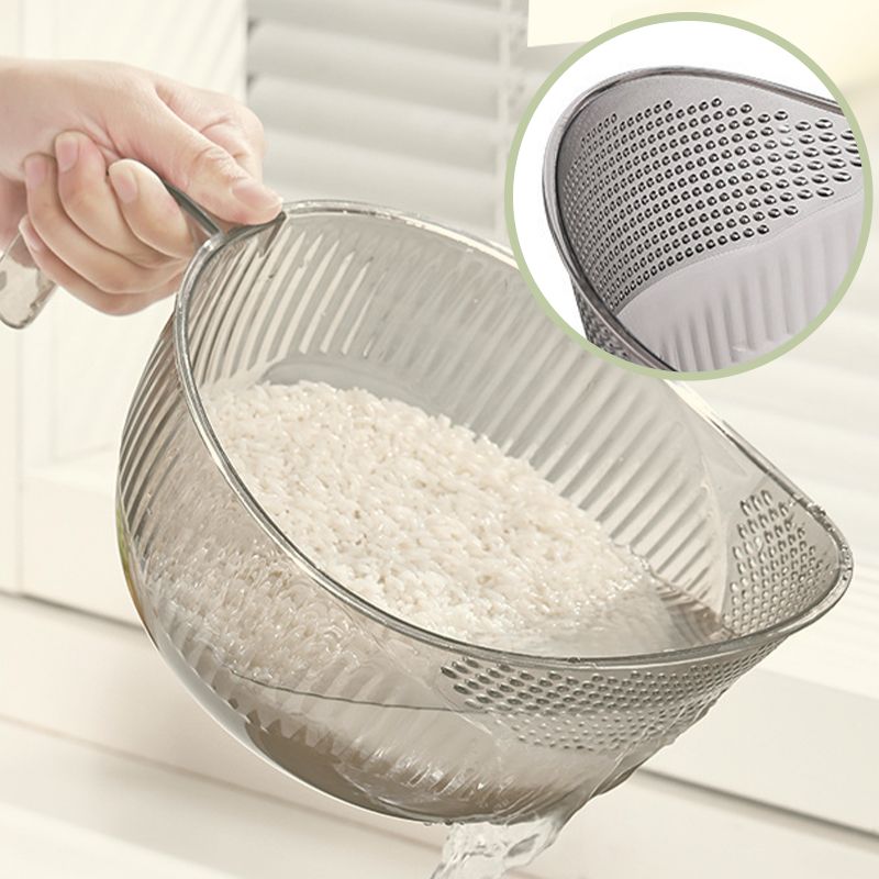 🥣 Universal si til risvask med håndtag