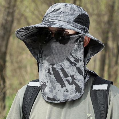 🧢 50% RABAT NU! 🌞 Unisex foldbar bøllehat – UPF 50+ solbeskyttelse og åndbar – justerbar og pakkevenlig til udendørs brug 🏕️
