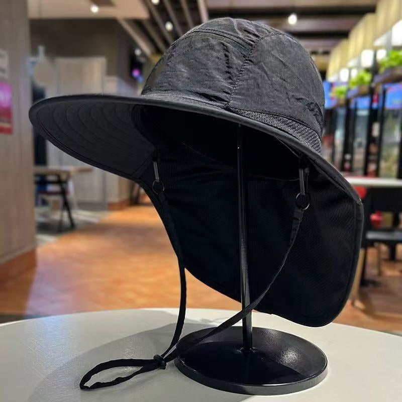 🧢 50% RABAT NU! 🌞 Unisex foldbar bøllehat – UPF 50+ solbeskyttelse og åndbar – justerbar og pakkevenlig til udendørs brug 🏕️