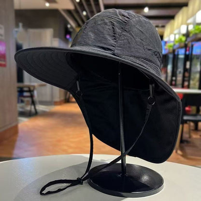 🧢 50% RABAT NU! 🌞 Unisex foldbar bøllehat – UPF 50+ solbeskyttelse og åndbar – justerbar og pakkevenlig til udendørs brug 🏕️