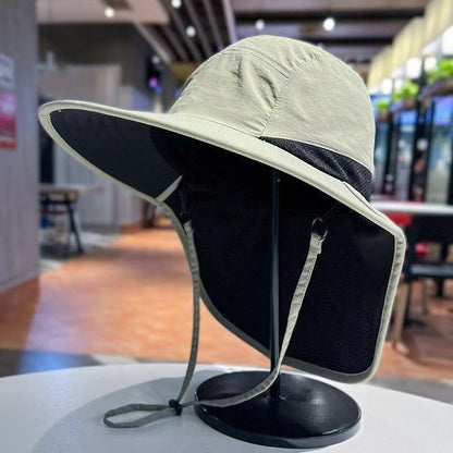 🧢 50% RABAT NU! 🌞 Unisex foldbar bøllehat – UPF 50+ solbeskyttelse og åndbar – justerbar og pakkevenlig til udendørs brug 🏕️