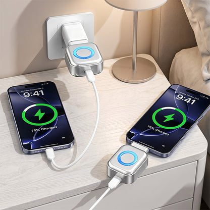 ⚡140W superhurtig oplader med AI automatisk nedlukning - USB-C PD3.1 - Intelligent batteribeskyttelse - Universal til iPhone, MacBook og tablet