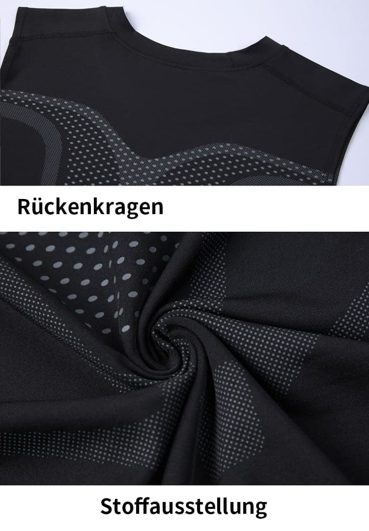 🔥 50% RABAT NU! 💪 Ionisk formende vest – Kompression og kølende – Kropsformende og ærmeløs – Usynlig under tøjet 🕶️