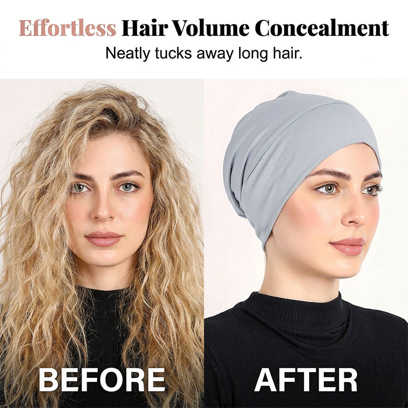 ✨50% RABAT! ✨Blød, elastisk turbanhue til kvinder