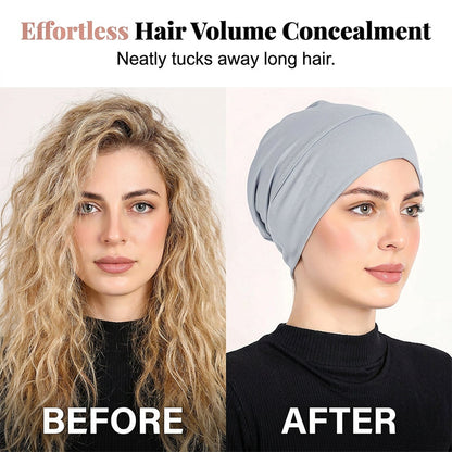 ✨50% RABAT! ✨Blød, elastisk turbanhue til kvinder
