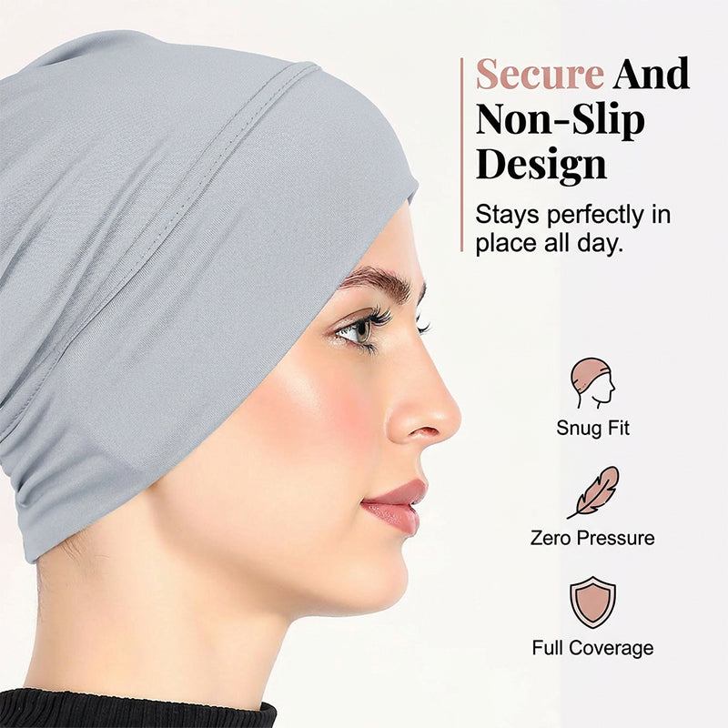 ✨50% RABAT! ✨Blød, elastisk turbanhue til kvinder