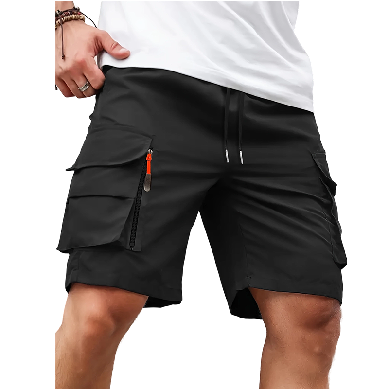 Herre hurtigttørrende cargoshorts med lomme