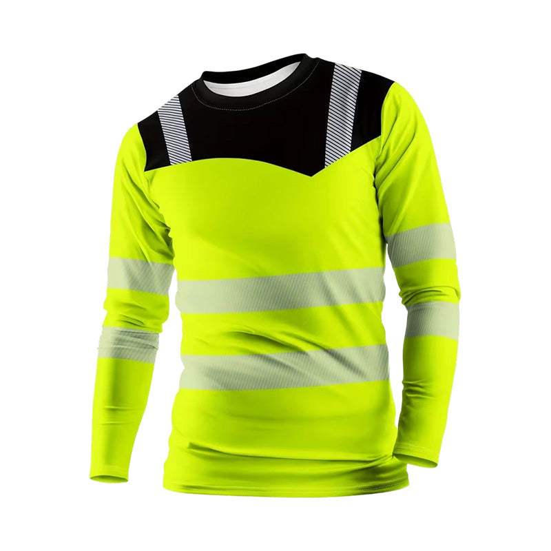 👕✨Herresportstop – 3D høj synlighed, åndbar