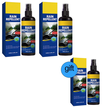 🚗Krystalklar regnavvisende spray til forruden