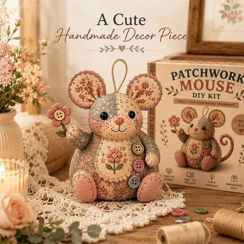 🐭🧵Håndlavet vintage museplys sysæt