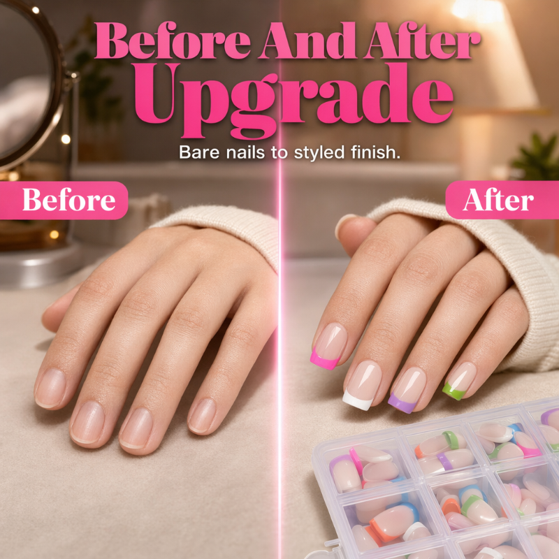 🥳2026 HOT SALE🥳💞50K+ SOLD!💅✨ 50% OFF!🎁 Color Pop Press-On Nails – floweraup