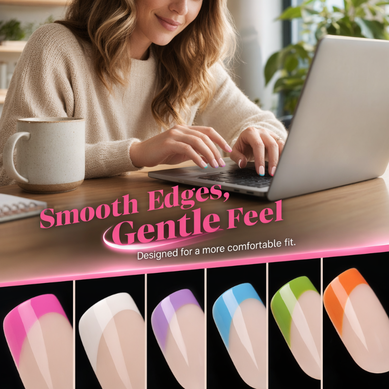🥳2026 HOT SALE🥳💞50K+ SOLD!💅✨ 50% OFF!🎁 Color Pop Press-On Nails – floweraup