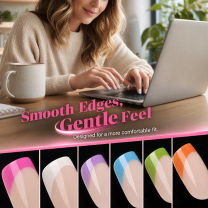 🥳2026 HOT SALE🥳💞50K+ SOLD!💅✨ 50% OFF!🎁 Color Pop Press-On Nails – floweraup