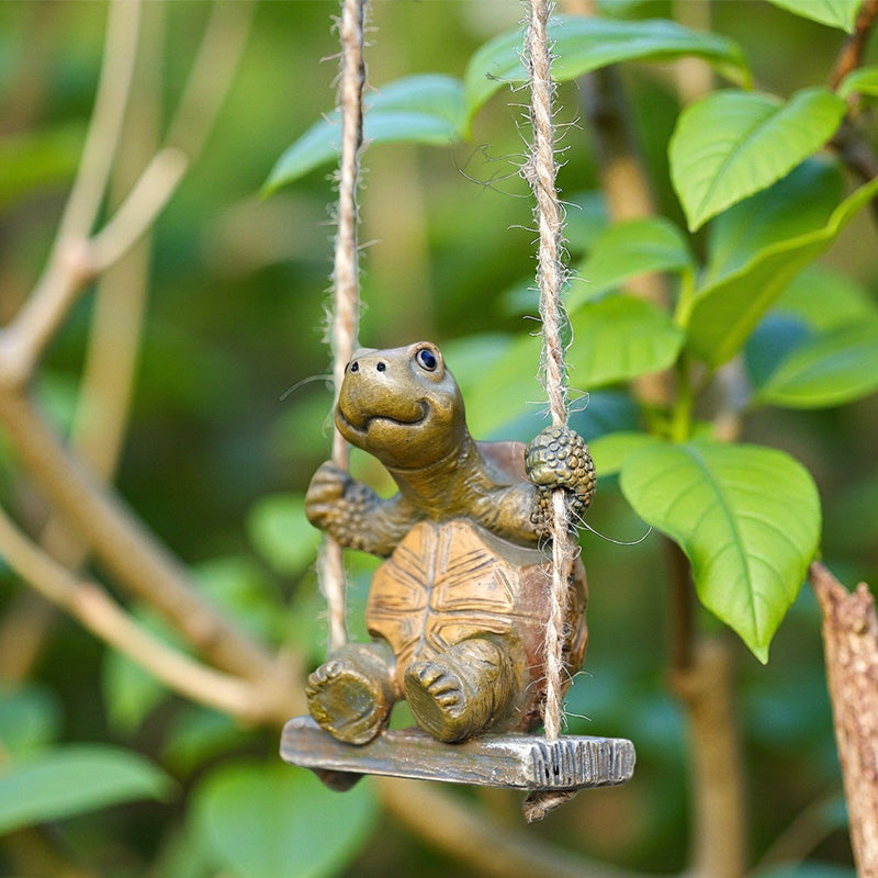 🐢Whimsical Turtle Swing Decor🌿 – jenfedoa