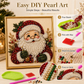 🎄✨ DIY Christmas Pearl Bead Art Kit – 5 Festive Designs, 3D Raised Bea – sowhatbuy