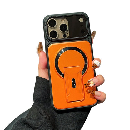 ✨ Ét cover, tre opgraderinger – Magnetisk, flip-linsedæksel og stativ, der ikke fylder meget. Passer til iPhone 13-17
