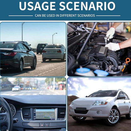 Dækglanssvamp med applikatorbørste og betræk