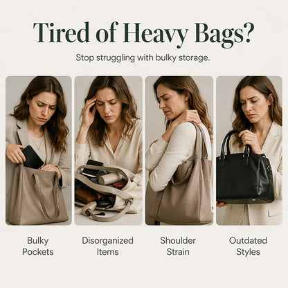 Dame PU-læder crossbody-telefontask