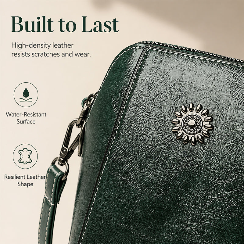Dame PU-læder crossbody-telefontask