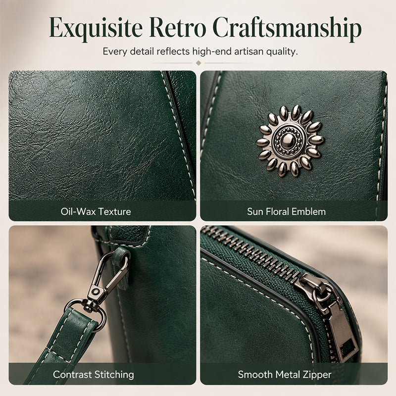 Dame PU-læder crossbody-telefontask