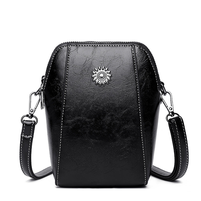 Dame PU-læder crossbody-telefontask