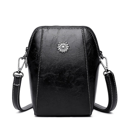 Dame PU-læder crossbody-telefontask
