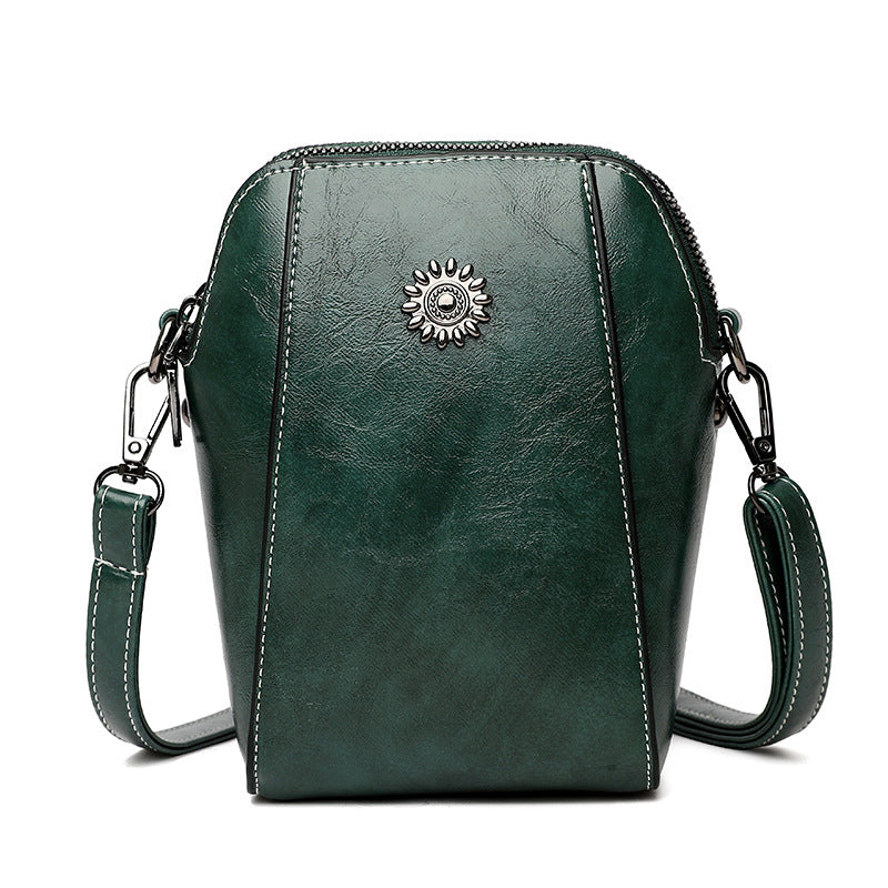 Dame PU-læder crossbody-telefontask