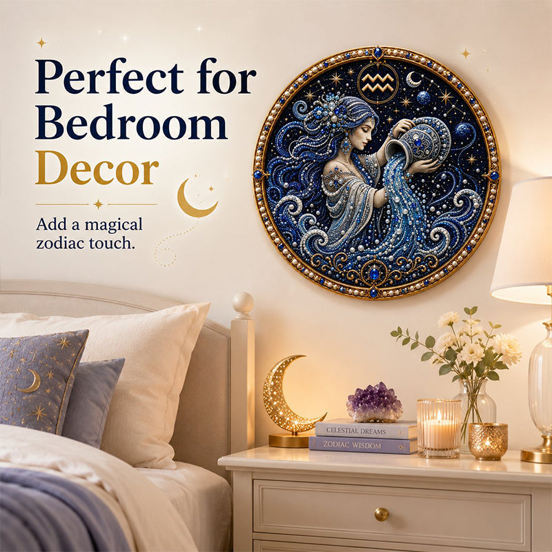 DIY perlekunstsæt med stjernetegnsmotiv