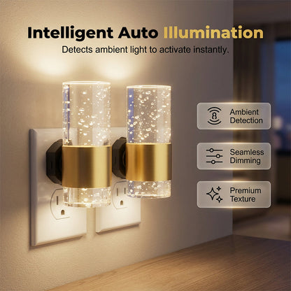 Moderne LED-sensor-natlamp
