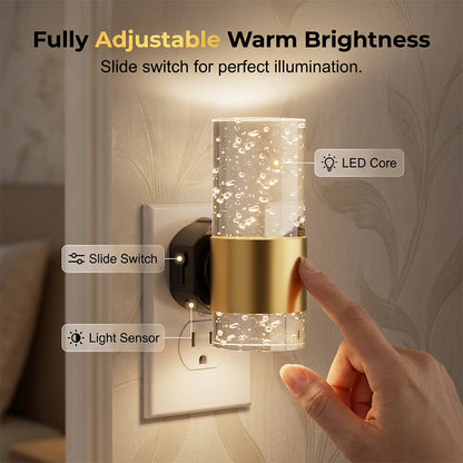 Moderne LED-sensor-natlamp