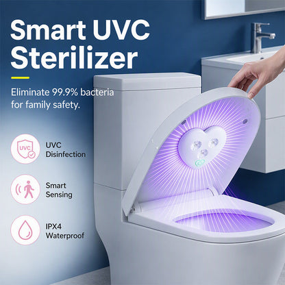 Smart UVC toiletsterilisatorlys