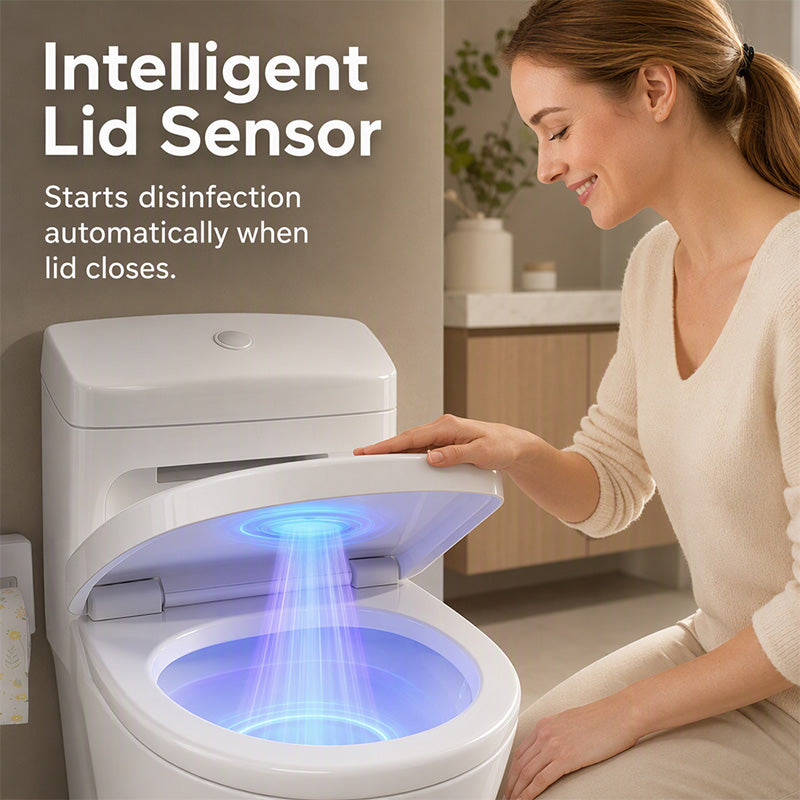 Smart UVC toiletsterilisatorlys