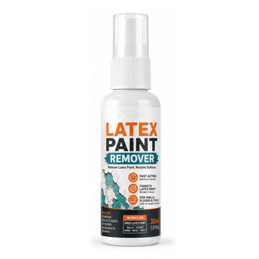 Spray til fjernelse af latexmaling til flere overflader