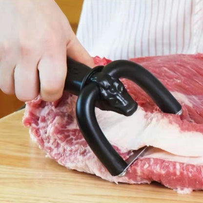🥩 Trim fedt hurtigere og mere jævnt – håndholdt fedttrimmer til oksekød og svinekø