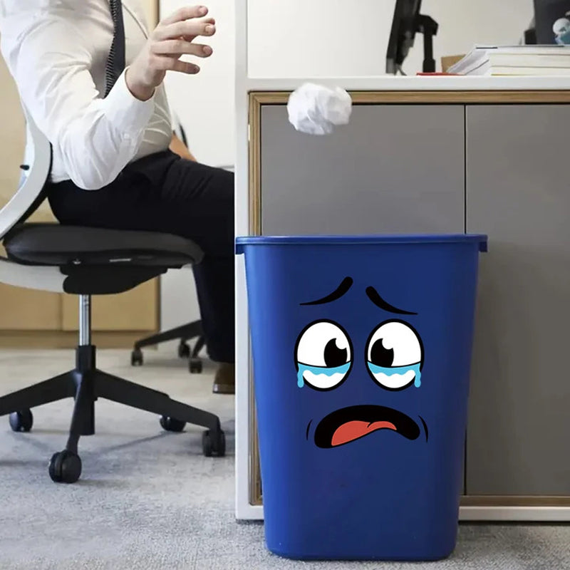 4 ark med sjove klistermærker med smiley