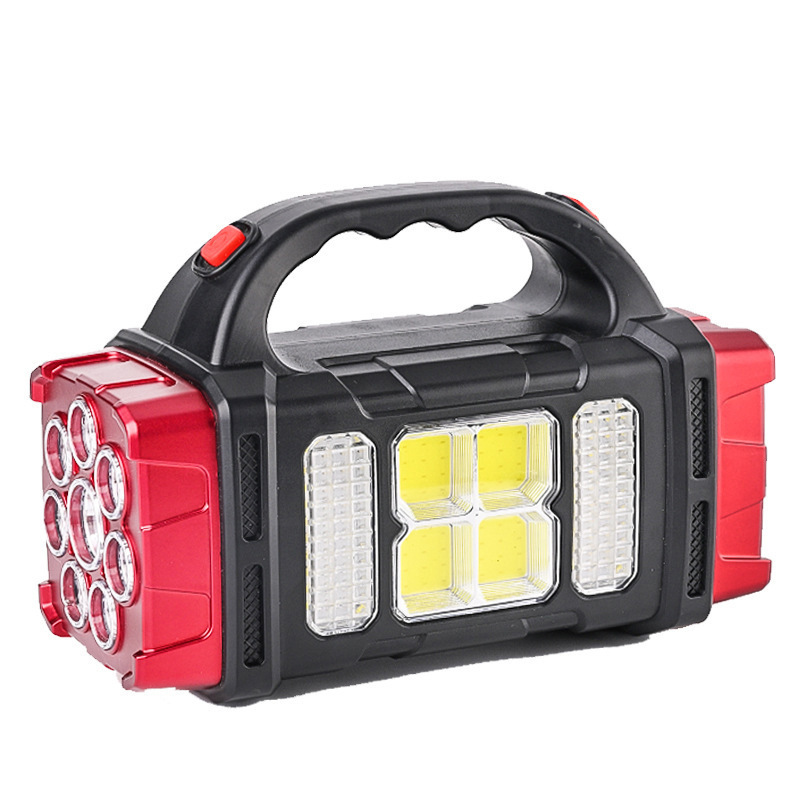 🔦💡 Multifunktionel bærbar strålekaster – kraftig LED, holdbar ABS & perfekt til alle eventyr ✨